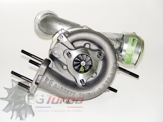 TURBO GARRETT GT2052V RECONDITIONNÉ EN FRANCE - VOLKSWAGEN LT II VAN TDI 2,5 L 108 CV - 454205-0007
